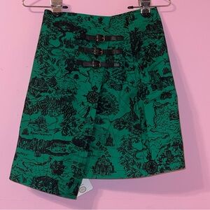 Blackmilk legend of Zelda ocarina of time mini kilt skirt fairy goth gothic